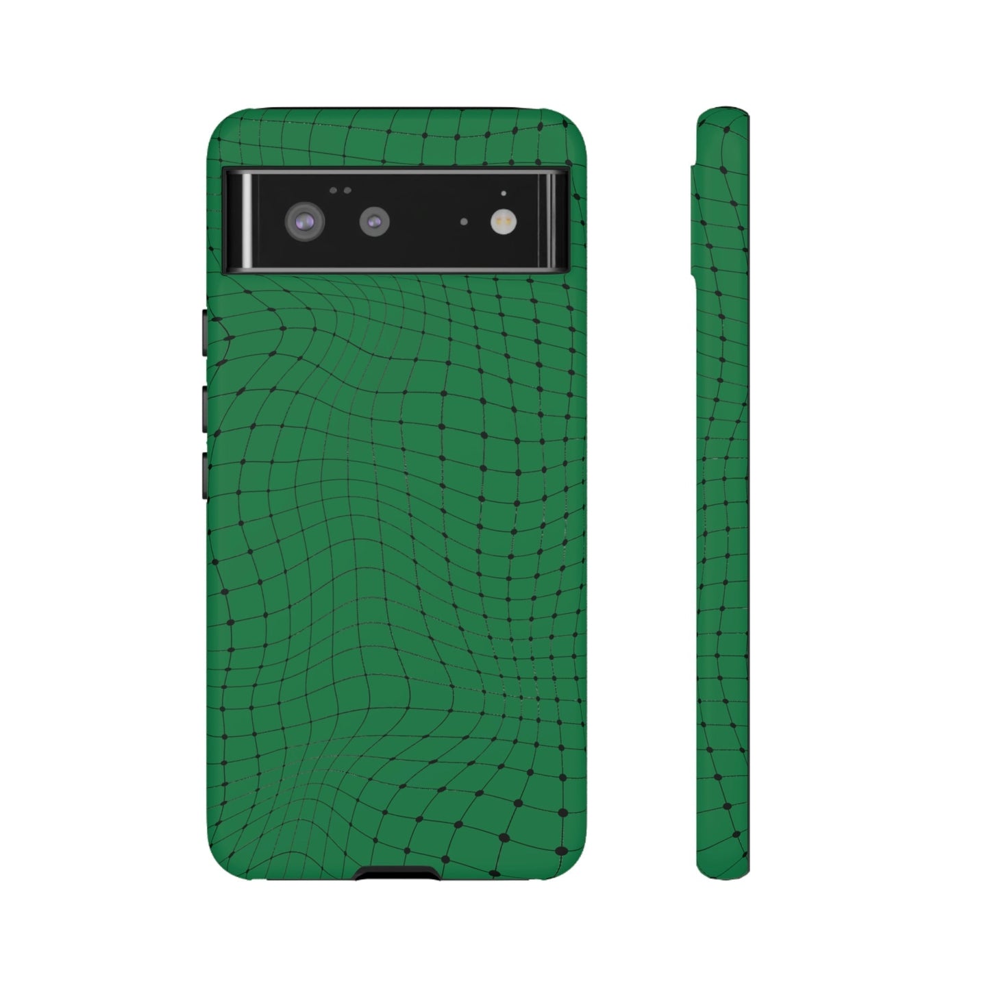 Phone Case-GREEN NET | Tough-Google Pixel 6-Matte-PhoneCaseBoss-Phone-Best-Phone-Cases