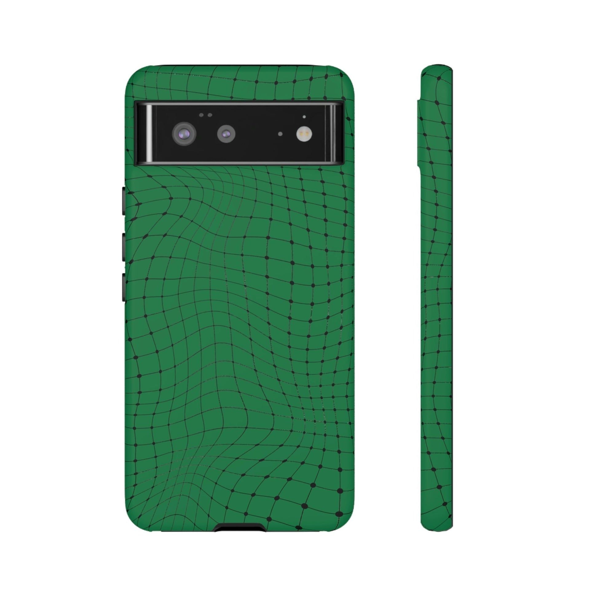 Phone Case-GREEN NET | Tough-Google Pixel 6-Matte-PhoneCaseBoss-Phone-Best-Phone-Cases