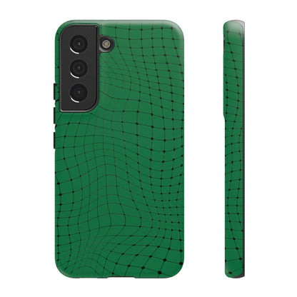 Phone Case-GREEN NET | Tough-Samsung Galaxy S22-Matte-PhoneCaseBoss-Phone-Best-Phone-Cases