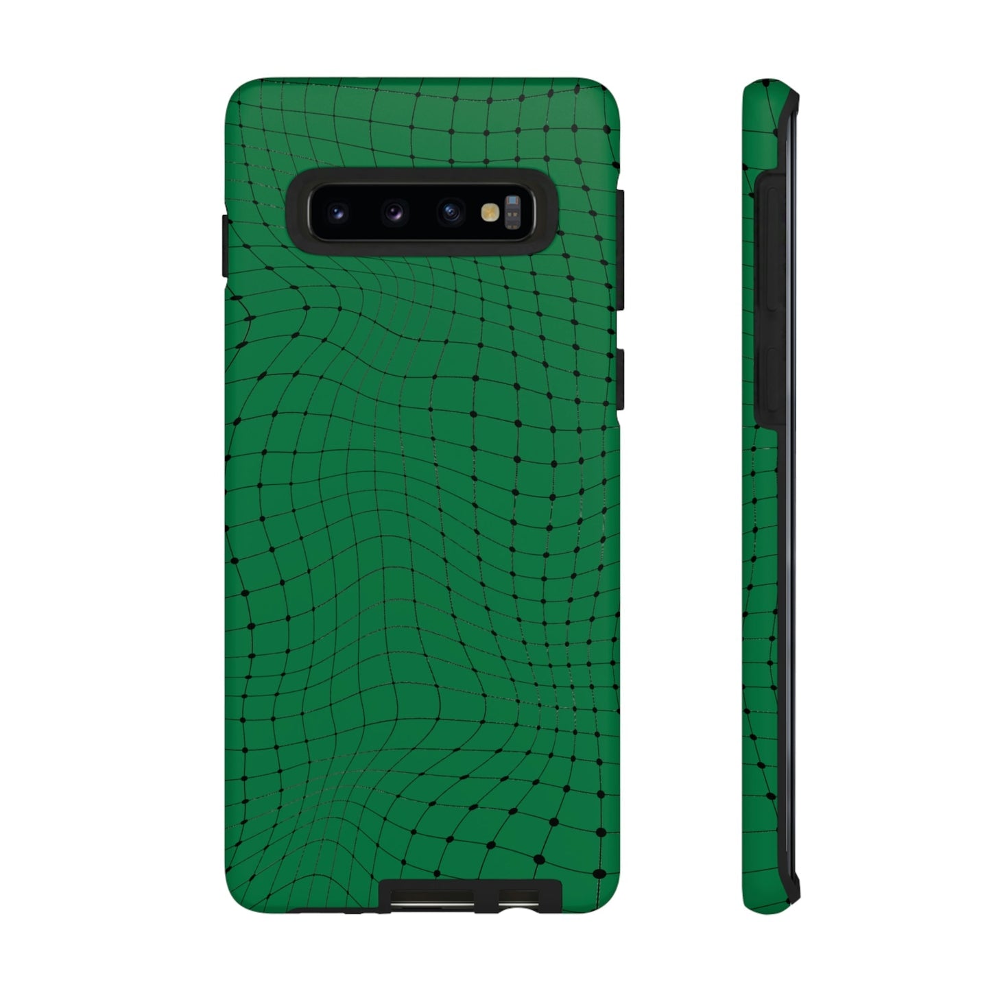 Phone Case-GREEN NET | Tough-Samsung Galaxy S10-Matte-PhoneCaseBoss-Phone-Best-Phone-Cases