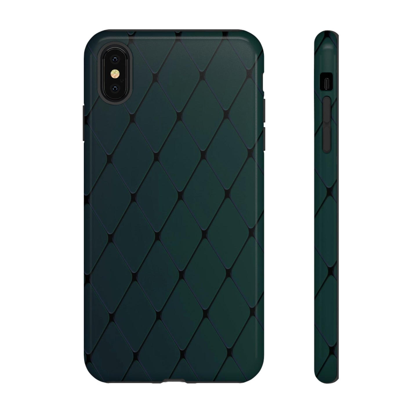 Phone Case-GREEN | Tough-iPhone XS MAX-Glossy-PhoneCaseBoss-Phone-Best-Phone-Cases