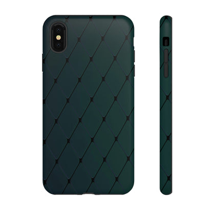 Phone Case-GREEN | Tough-iPhone XS MAX-Matte-PhoneCaseBoss-Phone-Best-Phone-Cases