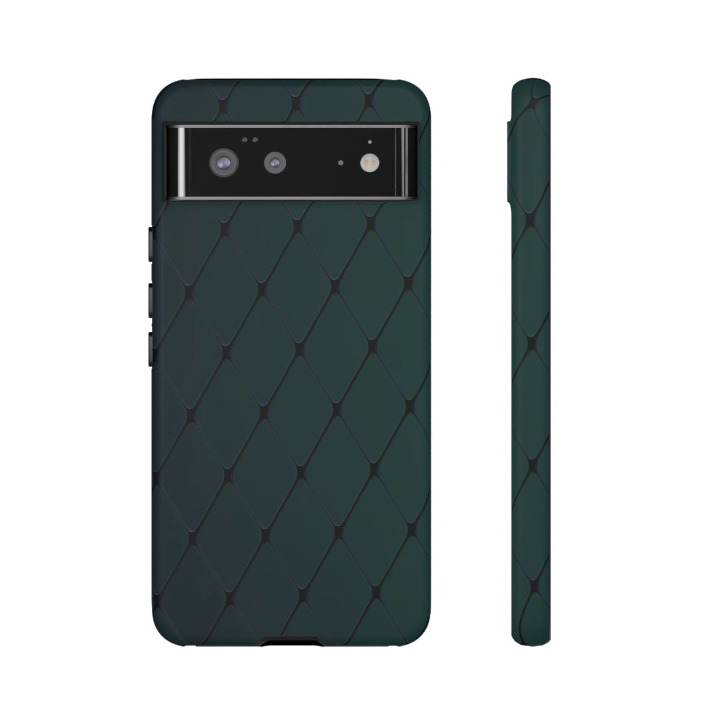 Phone Case-GREEN | Tough-Google Pixel 6-Matte-PhoneCaseBoss-Phone-Best-Phone-Cases