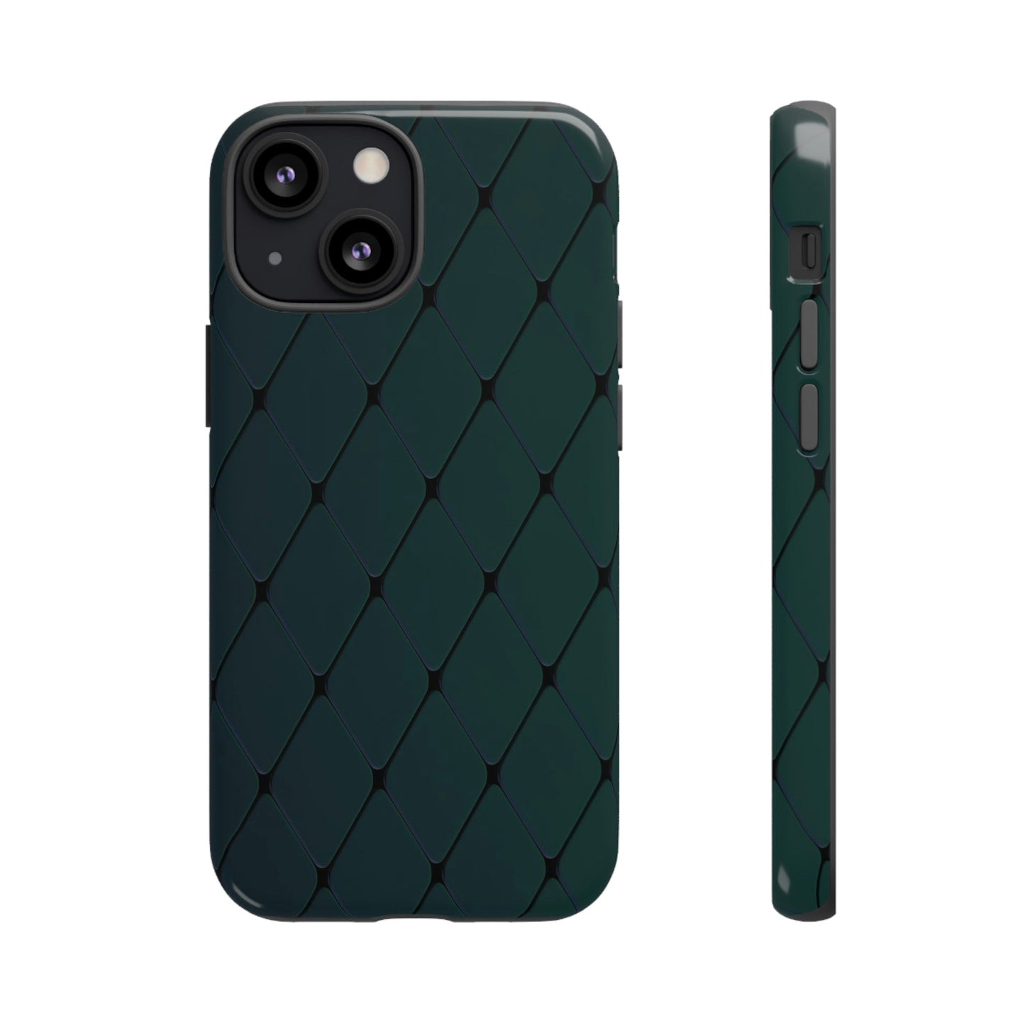 Phone Case-GREEN | Tough-iPhone 13 Mini-Glossy-PhoneCaseBoss-Phone-Best-Phone-Cases