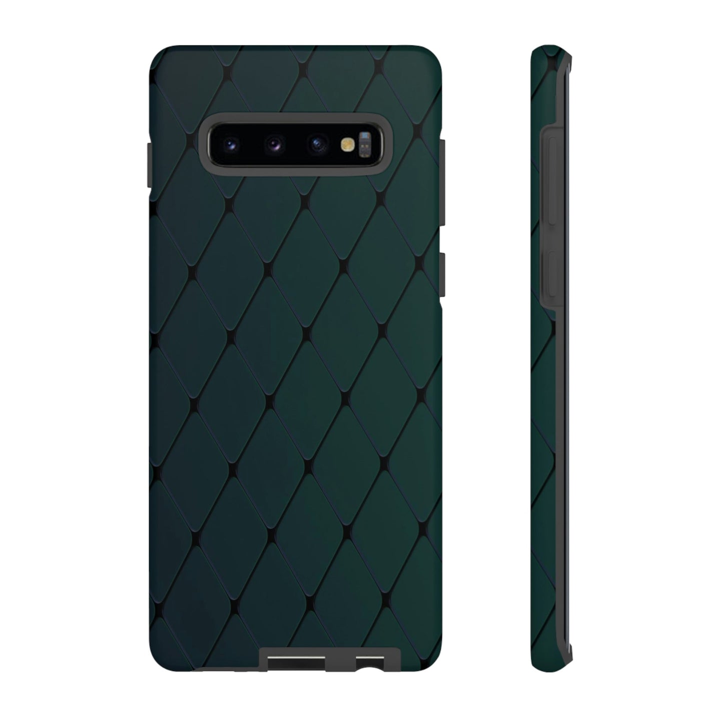 Phone Case-GREEN | Tough-Samsung Galaxy S10 Plus-Matte-PhoneCaseBoss-Phone-Best-Phone-Cases