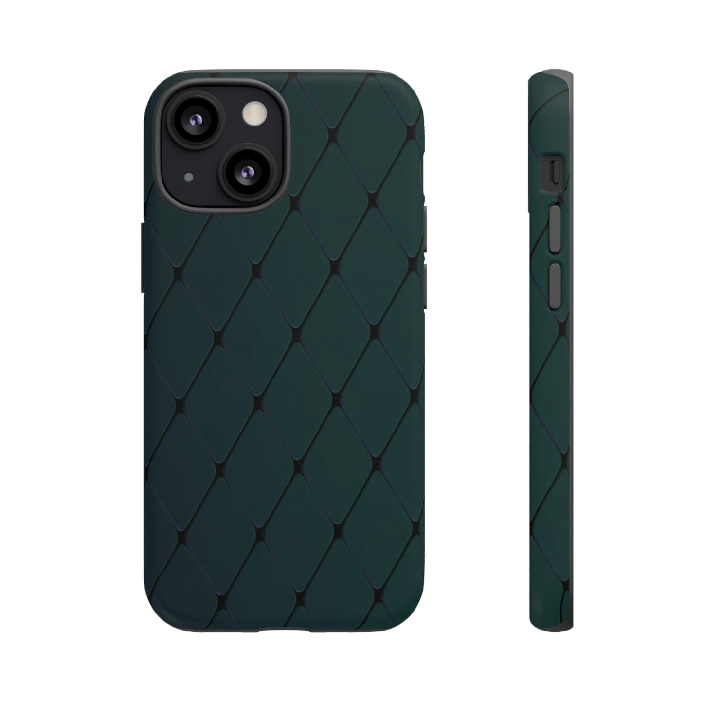 Phone Case-GREEN | Tough-iPhone 13 Mini-Matte-PhoneCaseBoss-Phone-Best-Phone-Cases