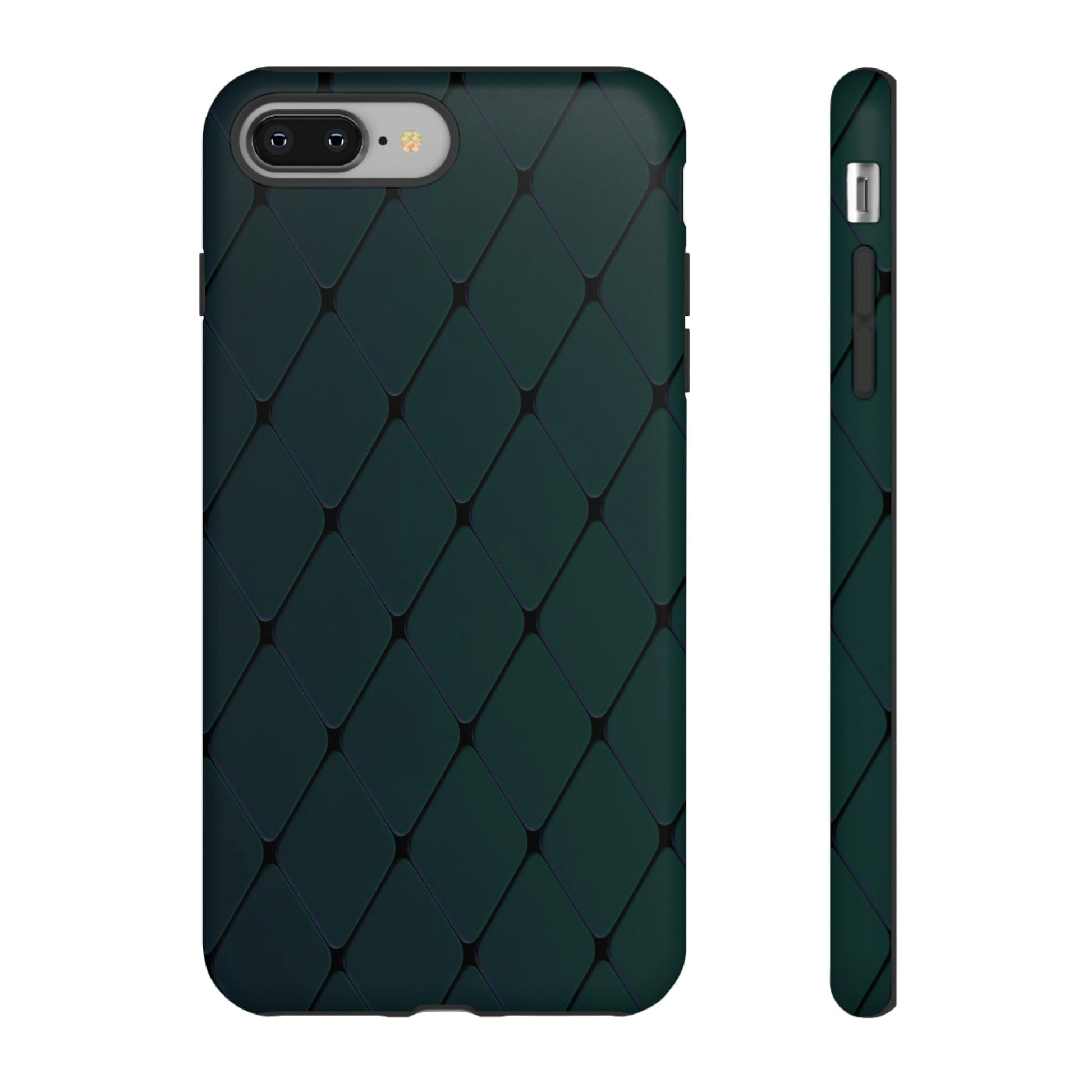 Phone Case-GREEN | Tough-iPhone 8 Plus-Matte-PhoneCaseBoss-Phone-Best-Phone-Cases