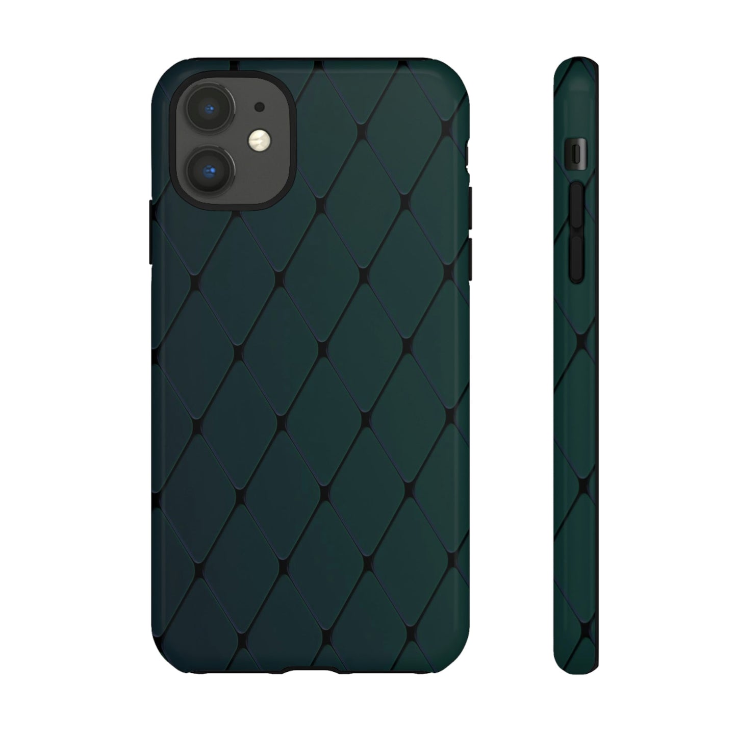 Phone Case-GREEN | Tough-iPhone 11-Glossy-PhoneCaseBoss-Phone-Best-Phone-Cases