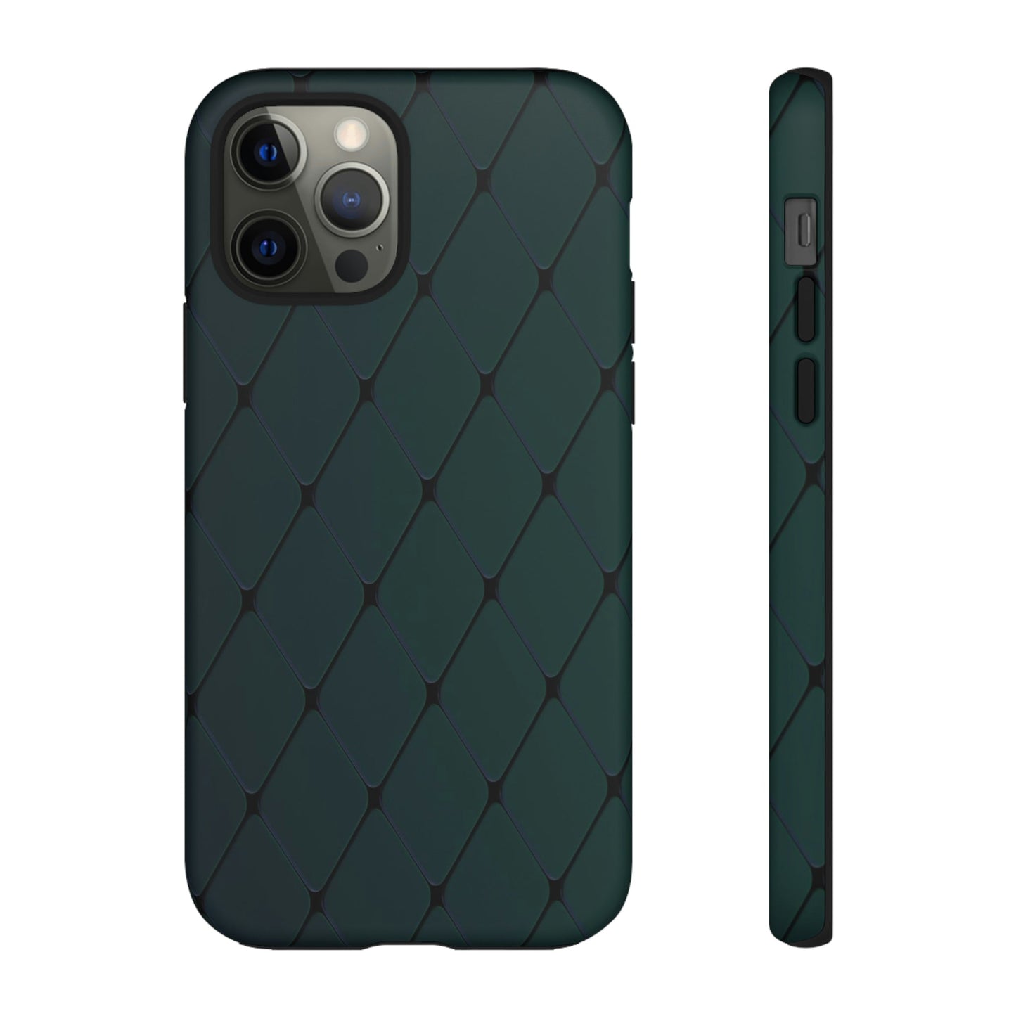 Phone Case-GREEN | Tough-iPhone 12 Pro-Matte-PhoneCaseBoss-Phone-Best-Phone-Cases