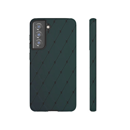 Phone Case-GREEN | Tough-Samsung Galaxy S21 FE-Matte-PhoneCaseBoss-Phone-Best-Phone-Cases