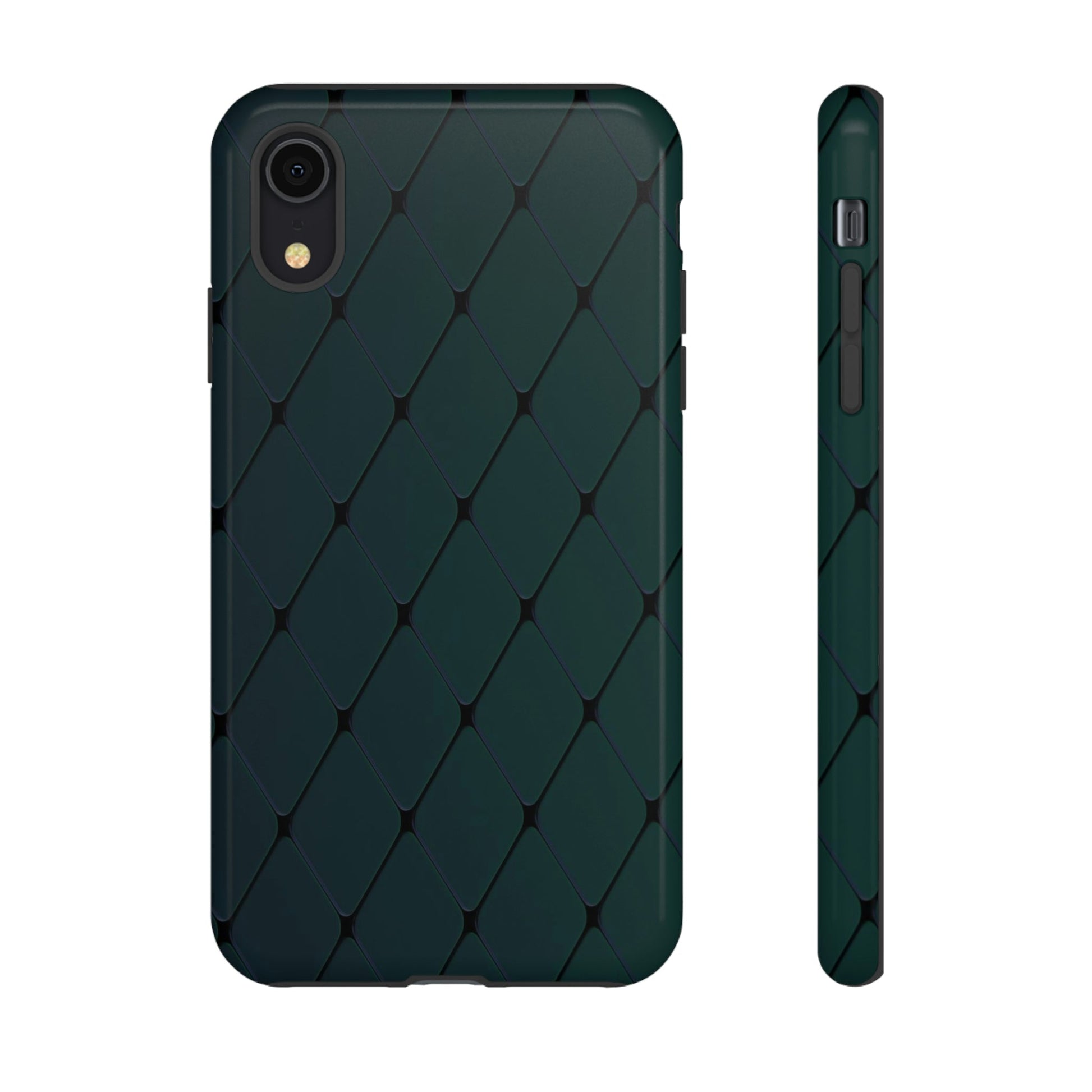 Phone Case-GREEN | Tough-iPhone XR-Glossy-PhoneCaseBoss-Phone-Best-Phone-Cases