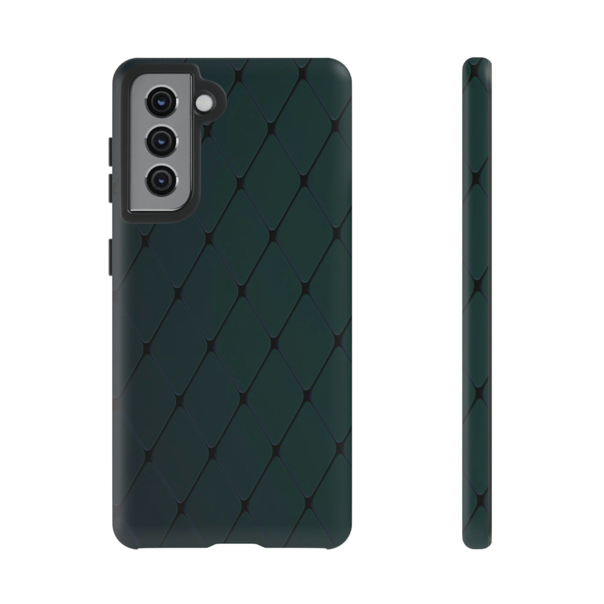 Phone Case-GREEN | Tough-Samsung Galaxy S21-Matte-PhoneCaseBoss-Phone-Best-Phone-Cases