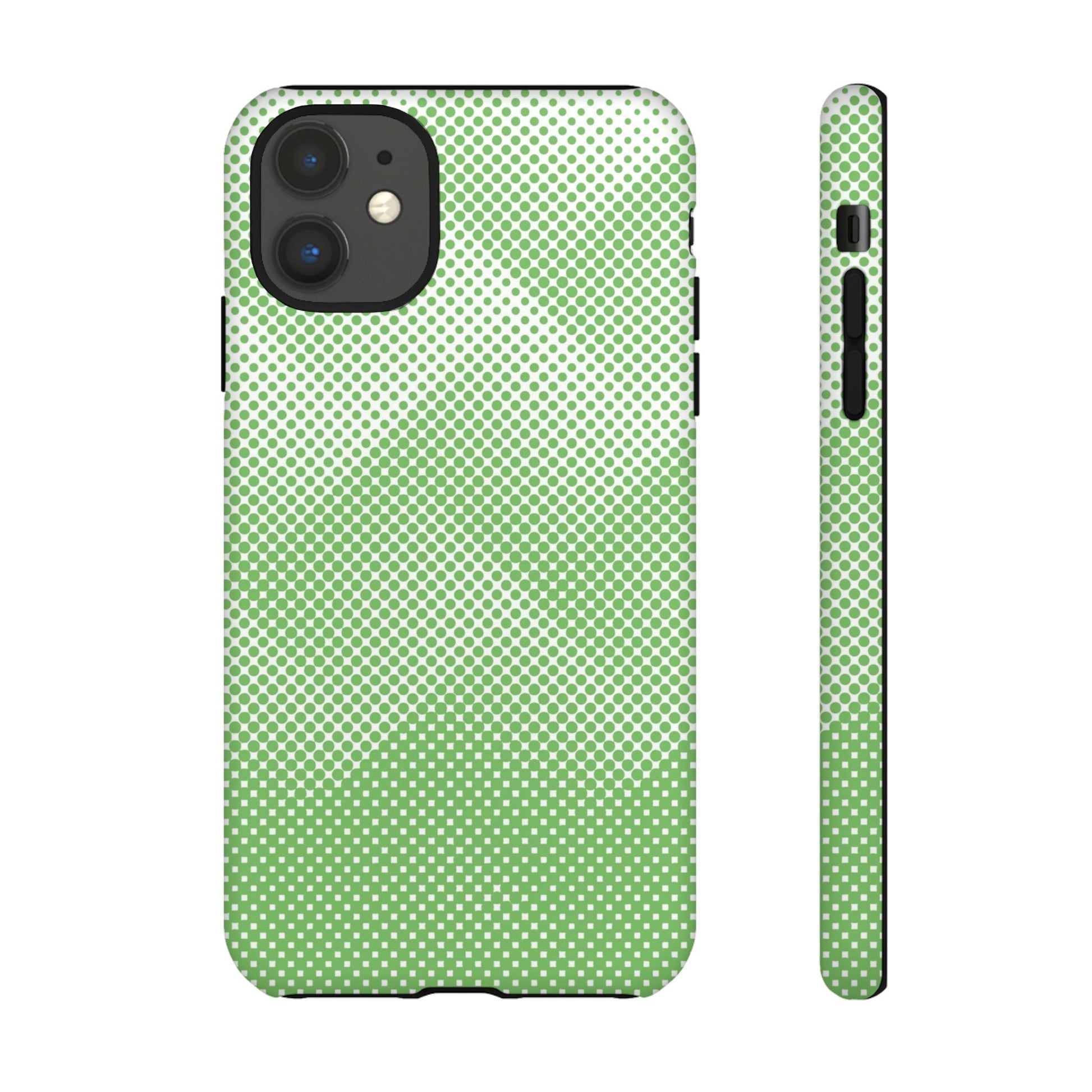 Phone Case-GREEN ZIG | Tough-iPhone 11-Matte-PhoneCaseBoss-Phone-Best-Phone-Cases