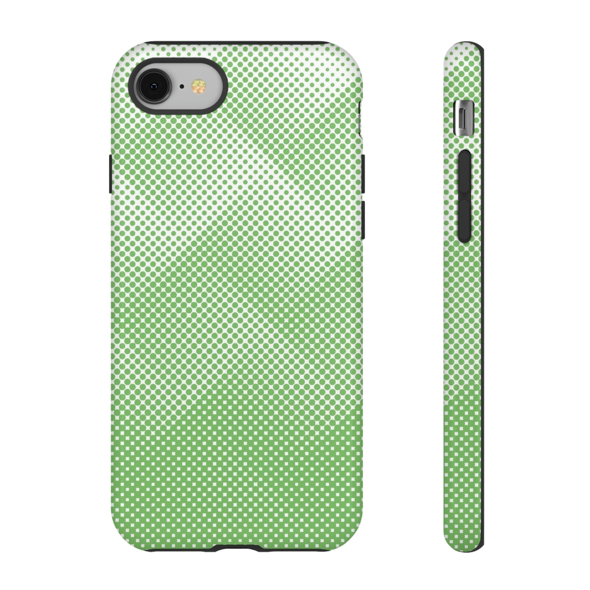 Phone Case-GREEN ZIG | Tough-iPhone 8-Glossy-PhoneCaseBoss-Phone-Best-Phone-Cases