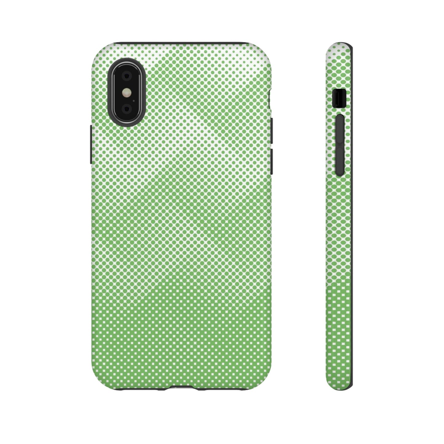 Phone Case-GREEN ZIG | Tough-iPhone XS-Glossy-PhoneCaseBoss-Phone-Best-Phone-Cases