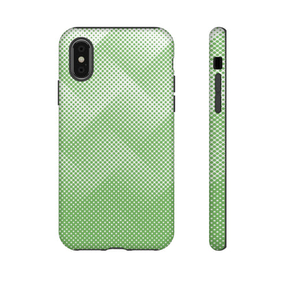 Phone Case-GREEN ZIG | Tough-iPhone XS-Matte-PhoneCaseBoss-Phone-Best-Phone-Cases