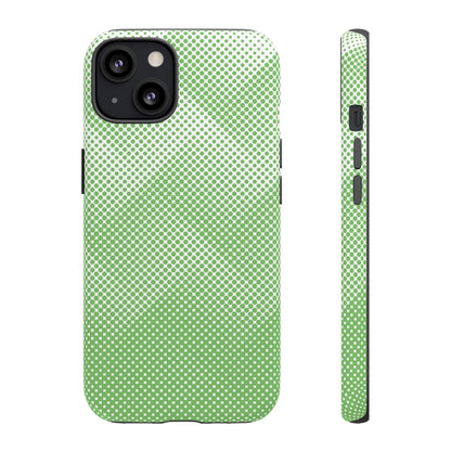 Phone Case-GREEN ZIG | Tough-iPhone 13-Matte-PhoneCaseBoss-Phone-Best-Phone-Cases