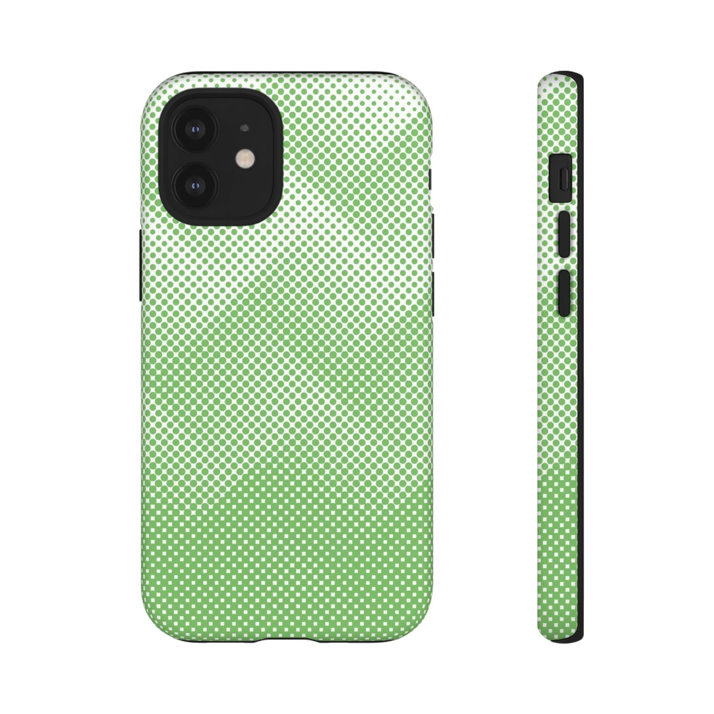 Phone Case-GREEN ZIG | Tough-iPhone 12 Mini-Matte-PhoneCaseBoss-Phone-Best-Phone-Cases