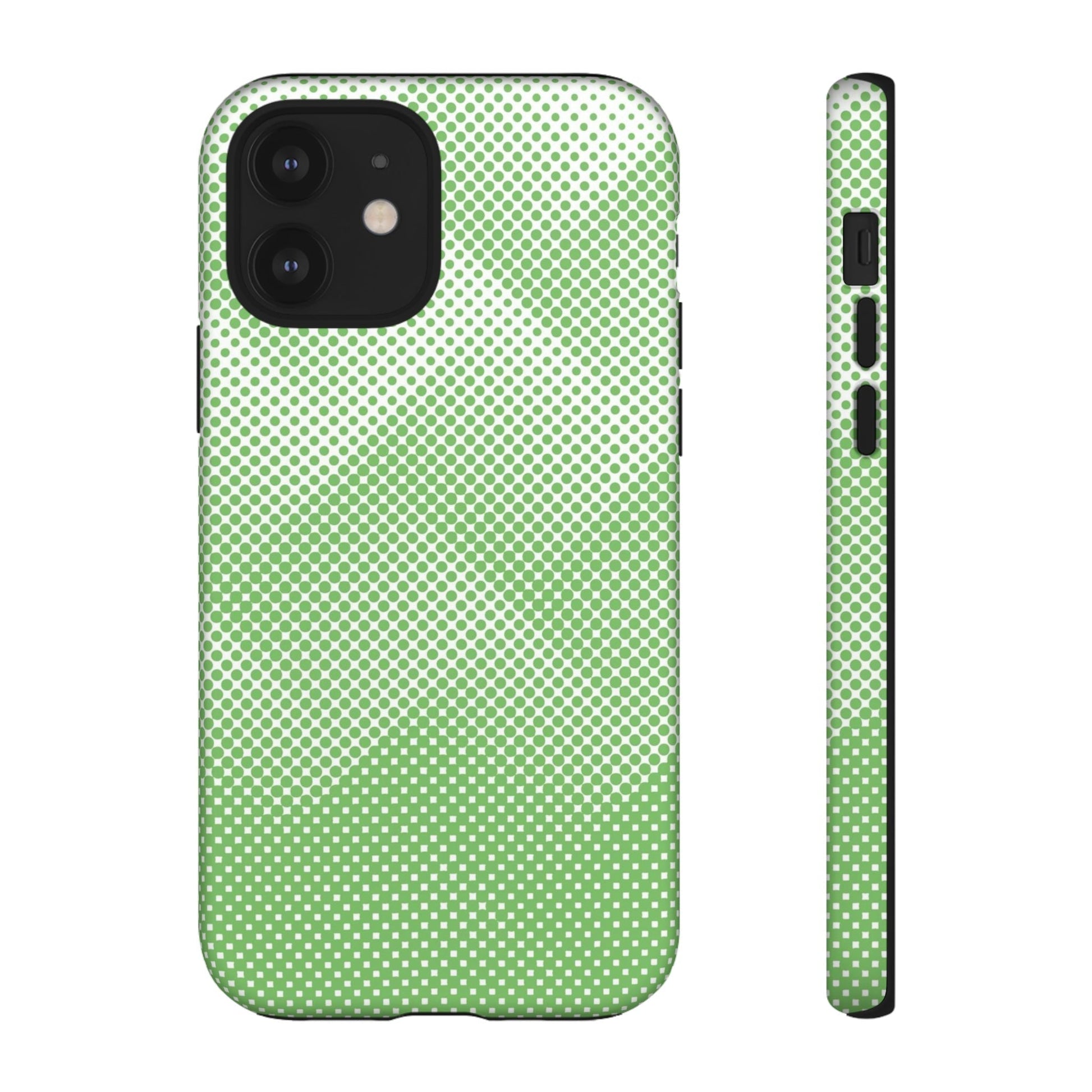 Phone Case-GREEN ZIG | Tough-iPhone 12-Matte-PhoneCaseBoss-Phone-Best-Phone-Cases