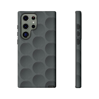 Phone Case-GREY SPHERES | Tough-Samsung Galaxy S23 Ultra-Matte-PhoneCaseBoss-Phone-Best-Phone-Cases