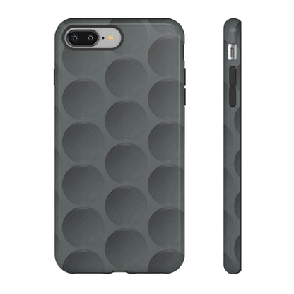 Phone Case-GREY SPHERES | Tough-iPhone 8 Plus-Glossy-PhoneCaseBoss-Phone-Best-Phone-Cases