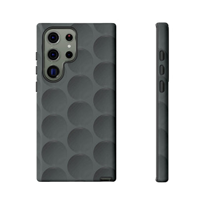 Phone Case-GREY SPHERES | Tough-Samsung Galaxy S23 Ultra-Glossy-PhoneCaseBoss-Phone-Best-Phone-Cases