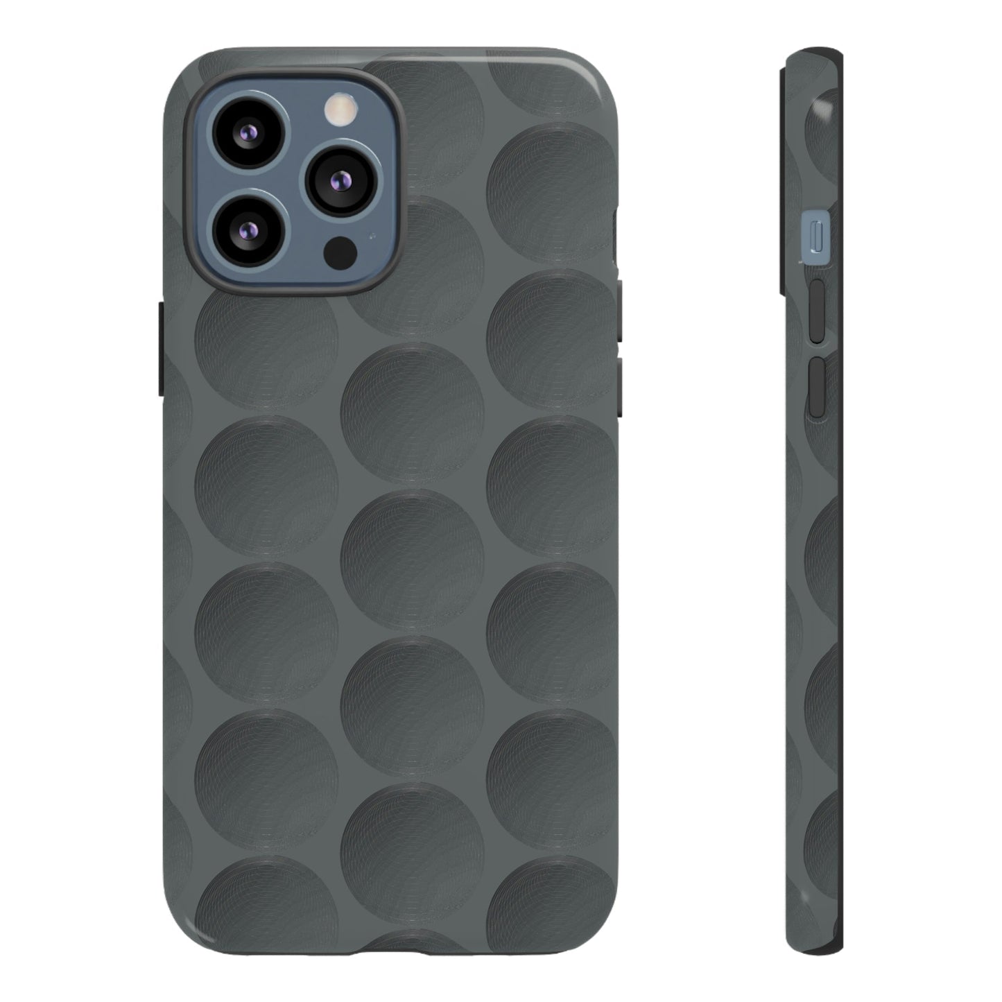 Phone Case-GREY SPHERES | Tough-iPhone 13 Pro Max-Glossy-PhoneCaseBoss-Phone-Best-Phone-Cases