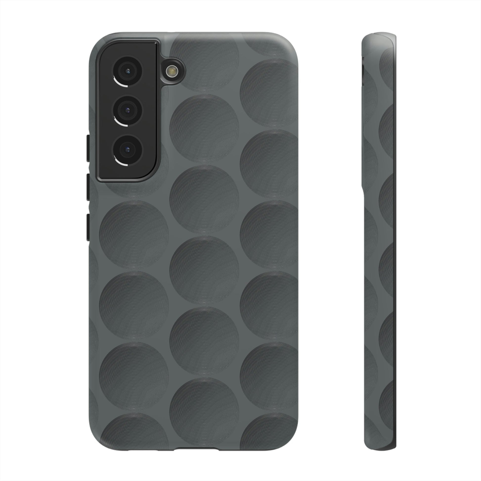 Phone Case-GREY SPHERES | Tough-Samsung Galaxy S22-Matte-PhoneCaseBoss-Phone-Best-Phone-Cases