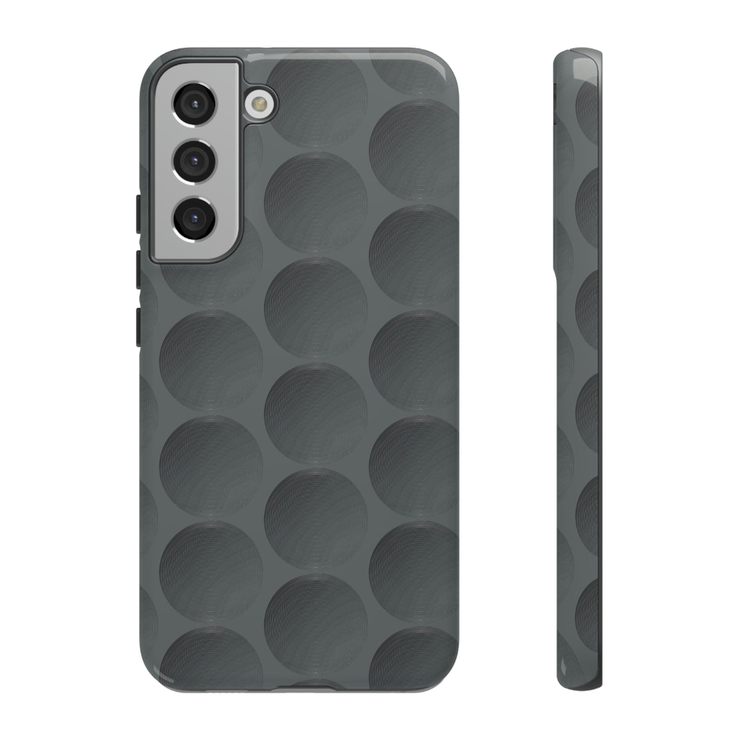 Phone Case-GREY SPHERES | Tough-Samsung Galaxy S22 Plus-Glossy-PhoneCaseBoss-Phone-Best-Phone-Cases