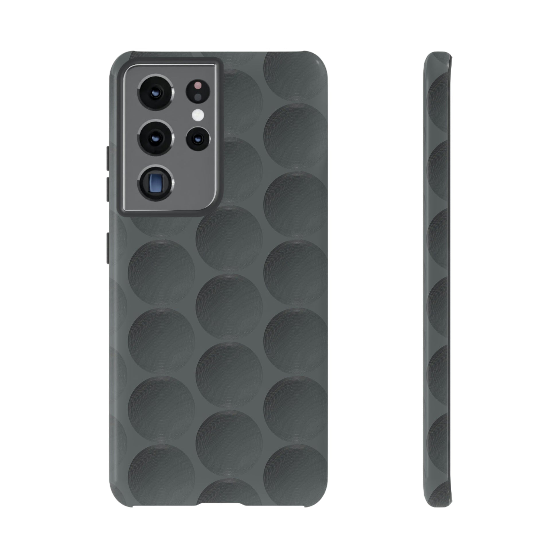 Phone Case-GREY SPHERES | Tough-Samsung Galaxy S21 Ultra-Glossy-PhoneCaseBoss-Phone-Best-Phone-Cases