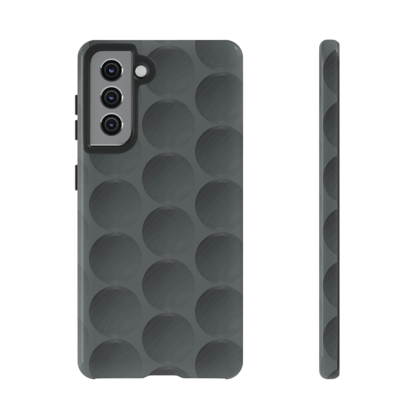 Phone Case-GREY SPHERES | Tough-Samsung Galaxy S21-Glossy-PhoneCaseBoss-Phone-Best-Phone-Cases