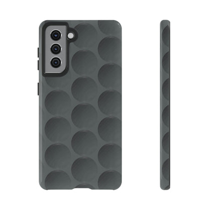 Phone Case-GREY SPHERES | Tough-Samsung Galaxy S21-Glossy-PhoneCaseBoss-Phone-Best-Phone-Cases