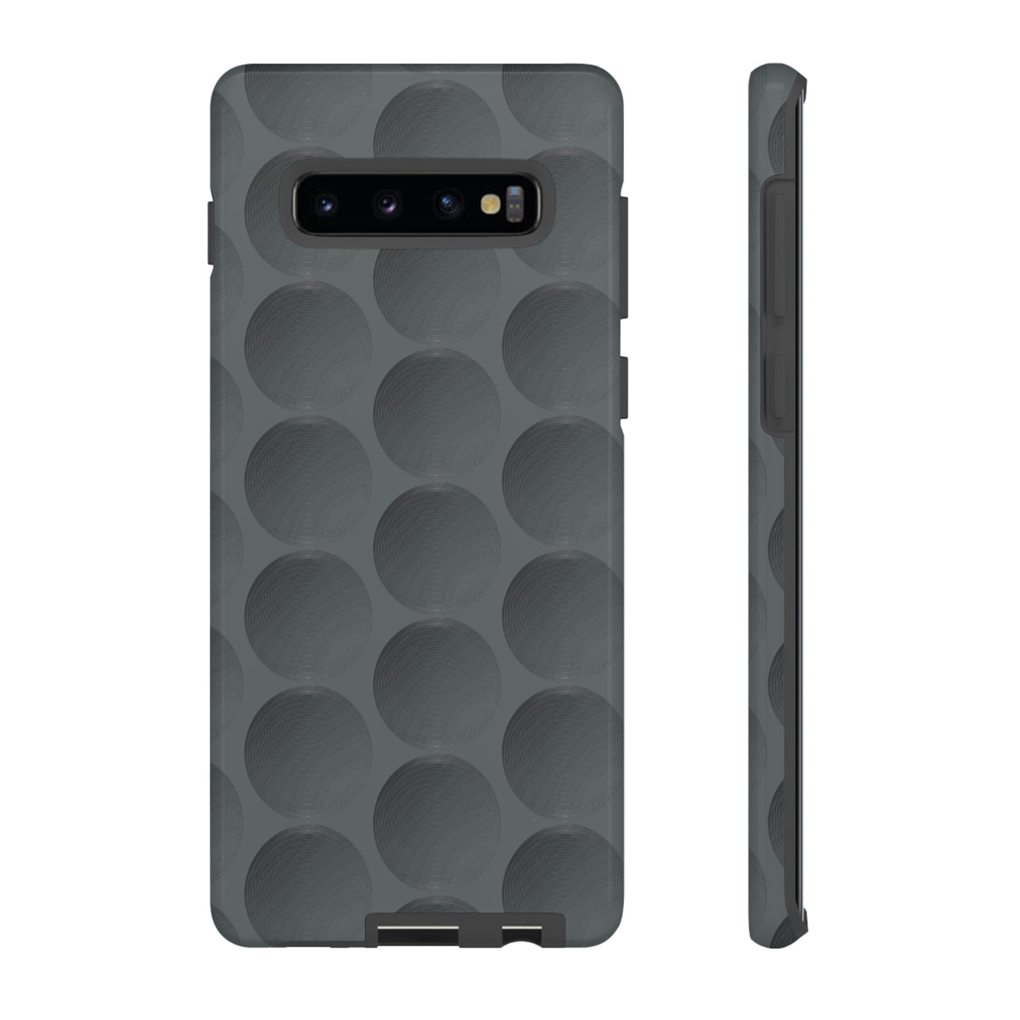 Phone Case-GREY SPHERES | Tough-Samsung Galaxy S10 Plus-Glossy-PhoneCaseBoss-Phone-Best-Phone-Cases