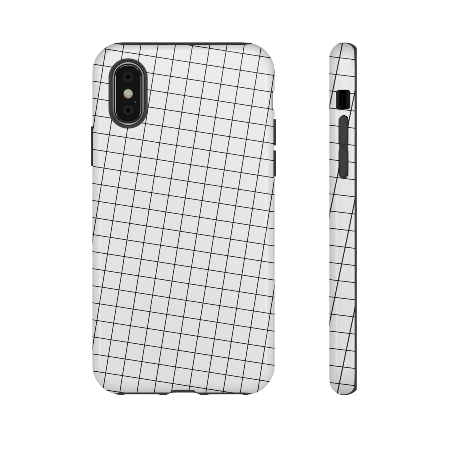 Phone Case-GRID | Tough-iPhone XS-Glossy-PhoneCaseBoss-Phone-Best-Phone-Cases