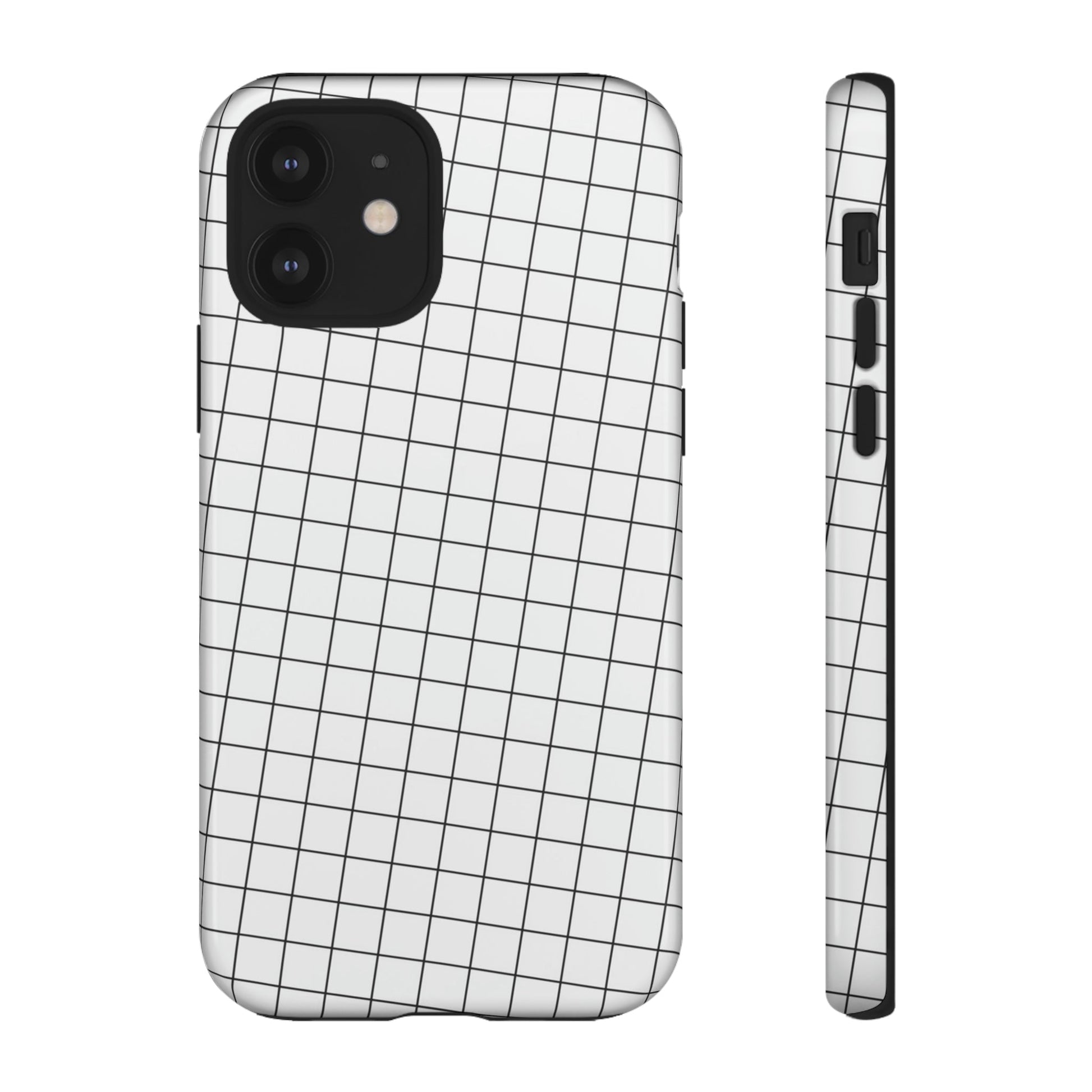 Phone Case-GRID | Tough-iPhone 12-Glossy-PhoneCaseBoss-Phone-Best-Phone-Cases