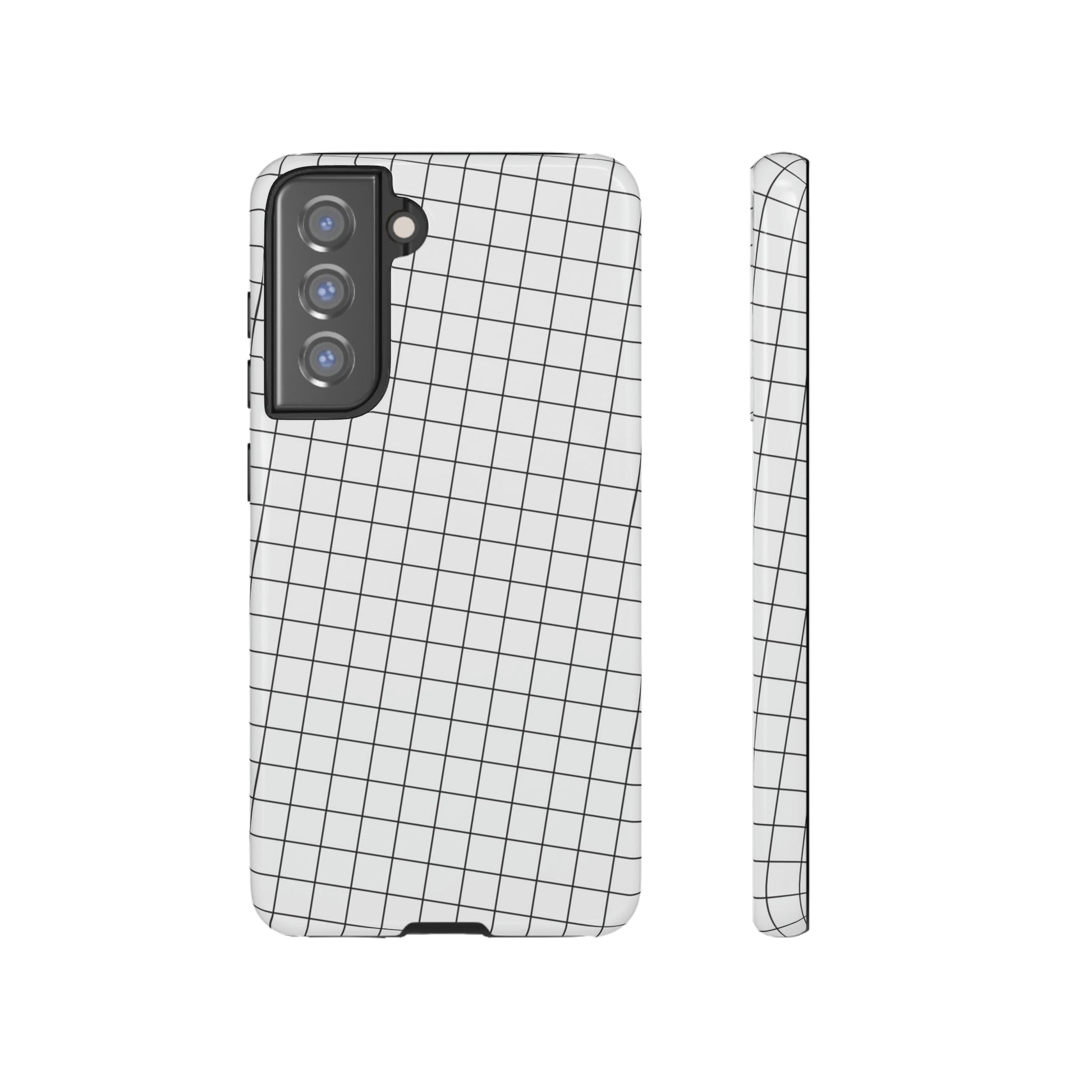 Phone Case-GRID | Tough-Samsung Galaxy S21 FE-Glossy-PhoneCaseBoss-Phone-Best-Phone-Cases