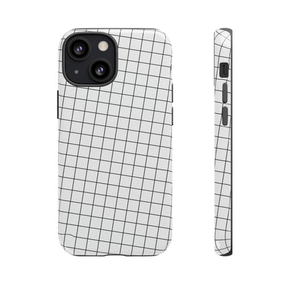 Phone Case-GRID | Tough-iPhone 13 Mini-Glossy-PhoneCaseBoss-Phone-Best-Phone-Cases