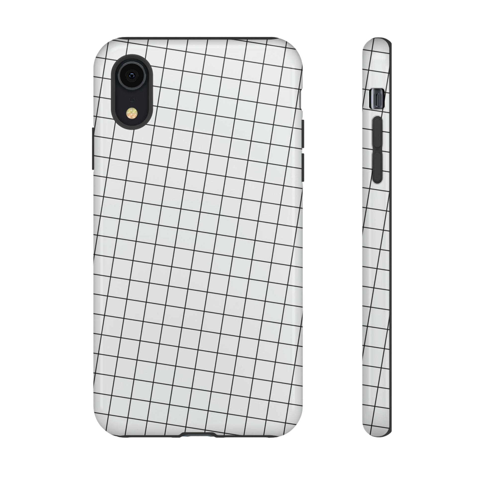 Phone Case-GRID | Tough-iPhone XR-Glossy-PhoneCaseBoss-Phone-Best-Phone-Cases