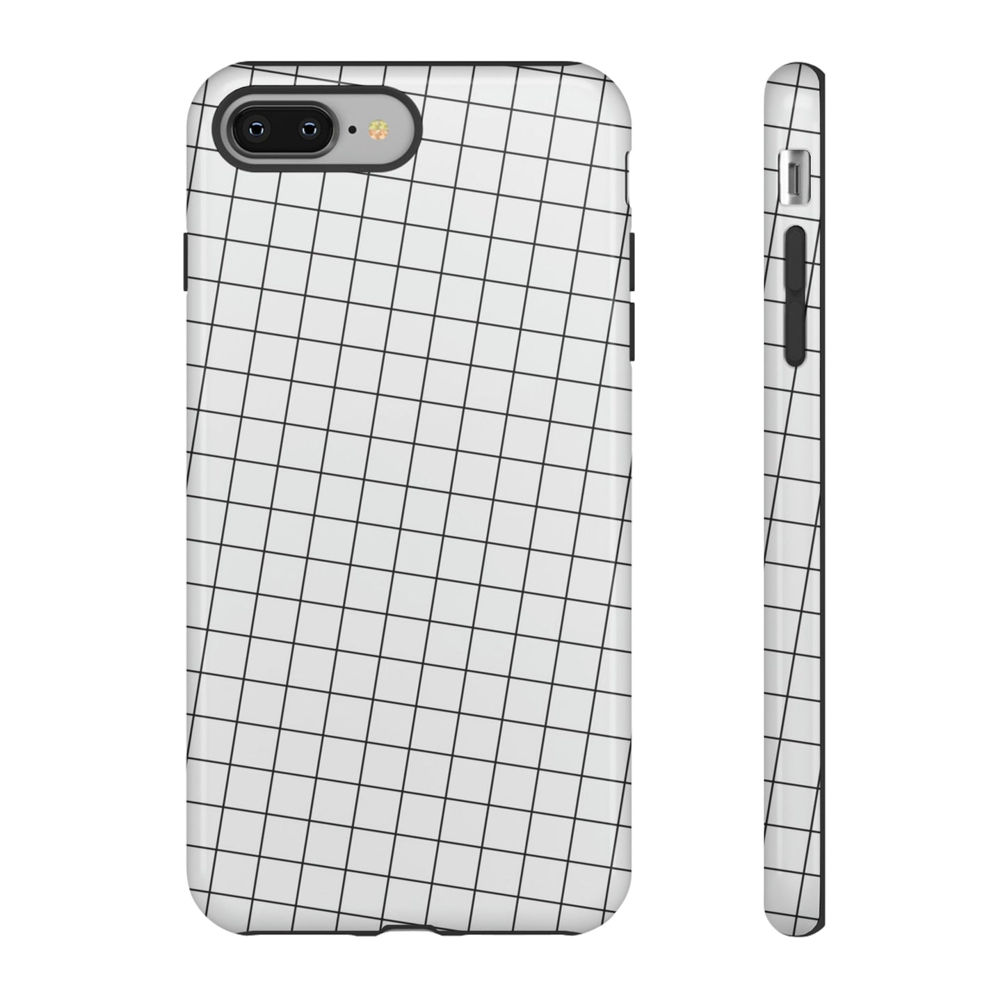 Phone Case-GRID | Tough-iPhone 8 Plus-Glossy-PhoneCaseBoss-Phone-Best-Phone-Cases