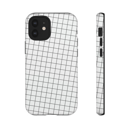 Phone Case-GRID | Tough-iPhone 12 Mini-Matte-PhoneCaseBoss-Phone-Best-Phone-Cases