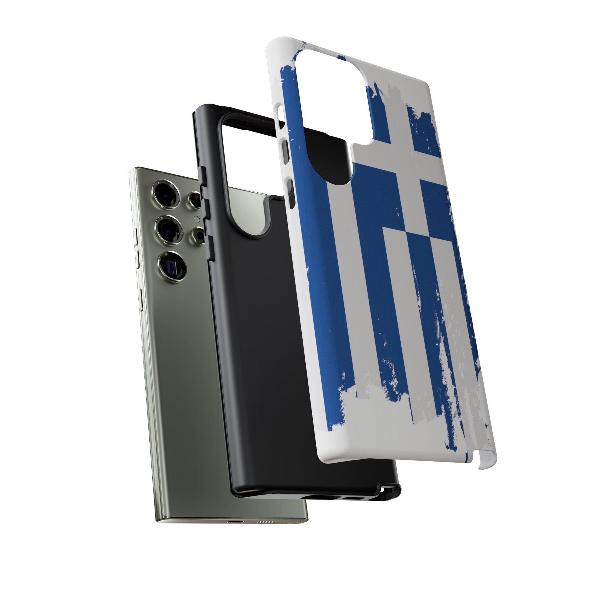 Phone Case-Greek Flag | Tough-PhoneCaseBoss-Phone-Best-Phone-Cases