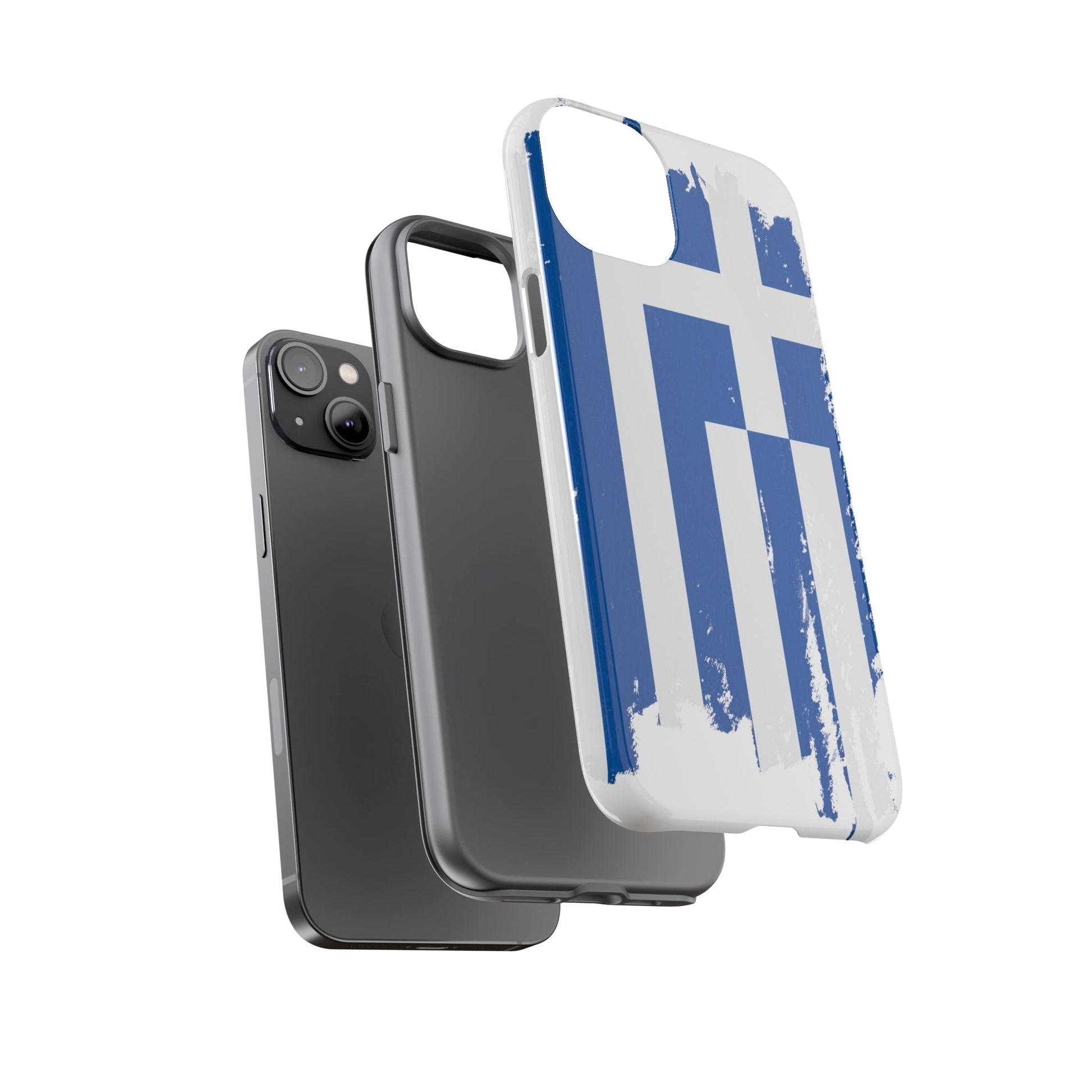 Phone Case-Greek Flag | Tough-PhoneCaseBoss-Phone-Best-Phone-Cases