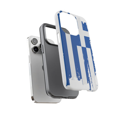 Phone Case-Greek Flag | Tough-PhoneCaseBoss-Phone-Best-Phone-Cases