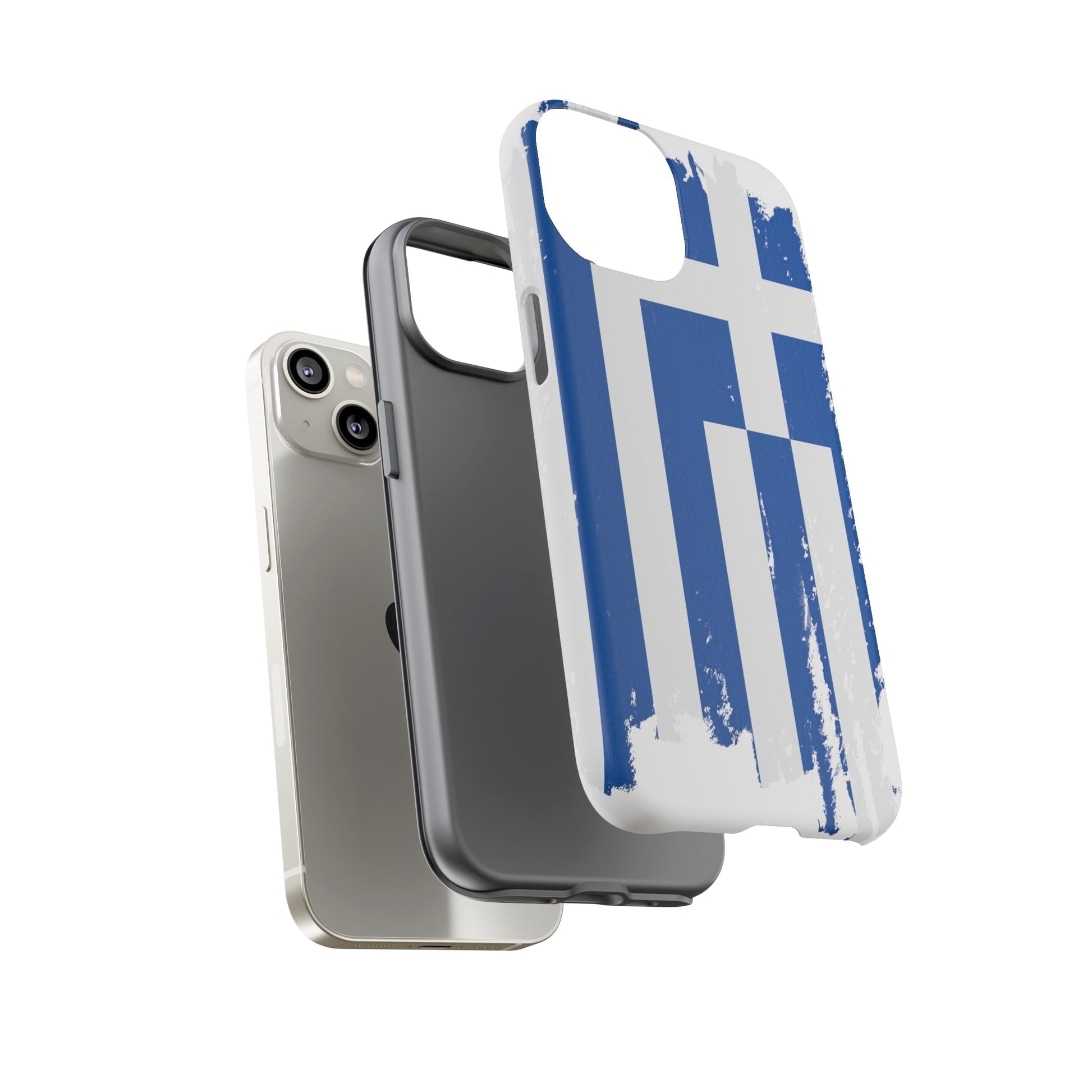 Phone Case-Greek Flag | Tough-PhoneCaseBoss-Phone-Best-Phone-Cases