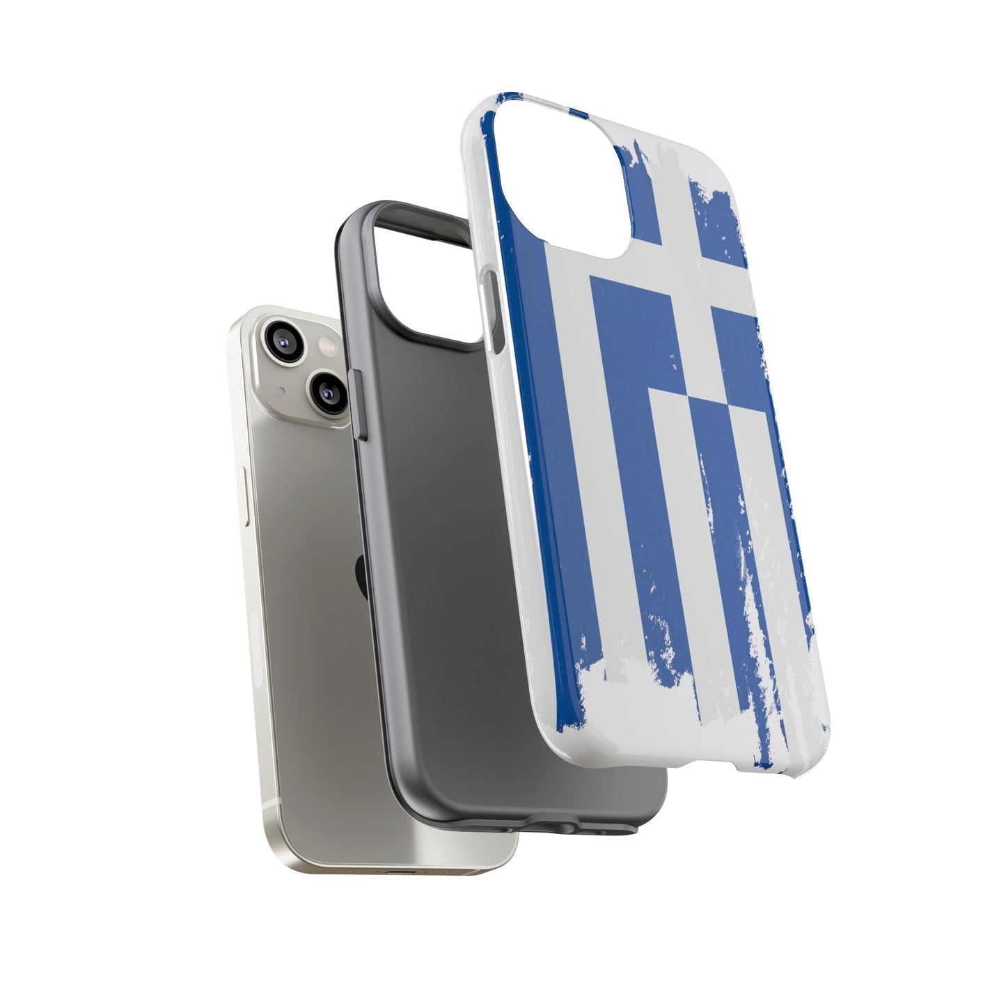 Phone Case-Greek Flag | Tough-PhoneCaseBoss-Phone-Best-Phone-Cases