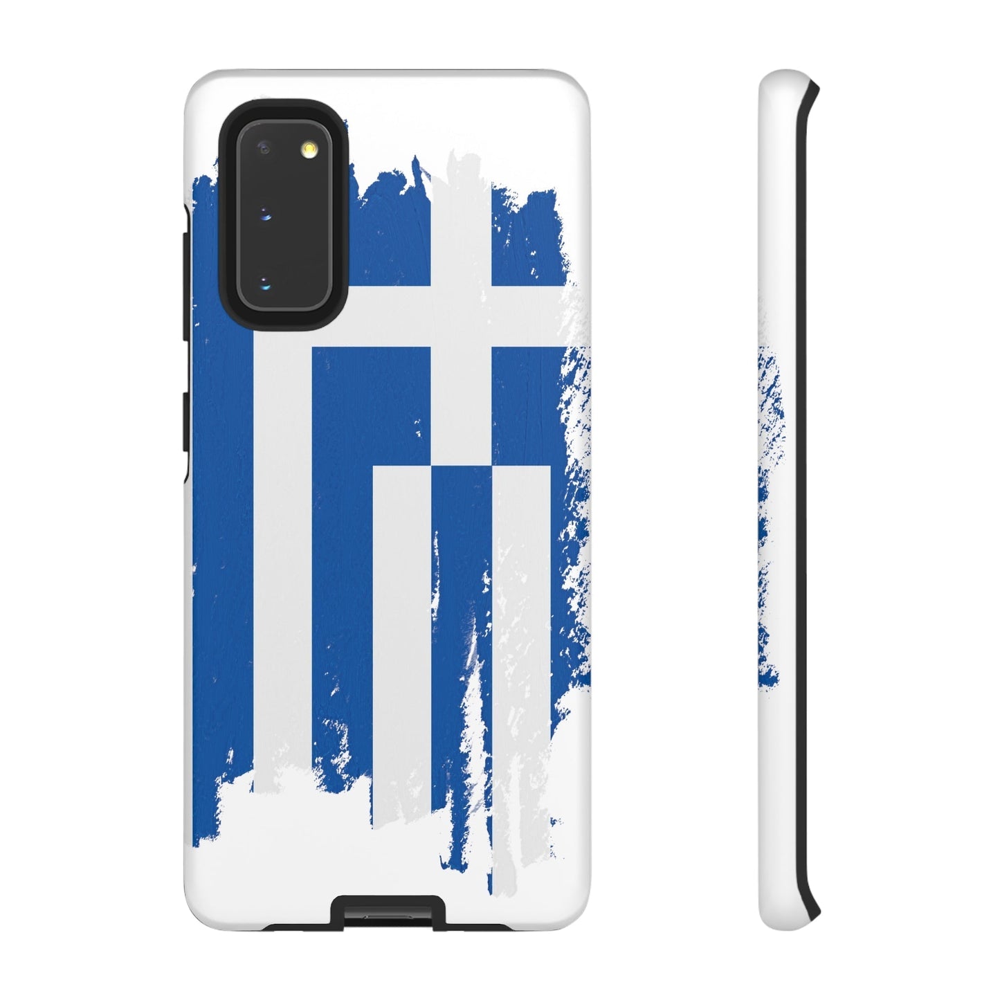 Phone Case-Greek Flag | Tough-Samsung Galaxy S20-Matte-PhoneCaseBoss-Phone-Best-Phone-Cases