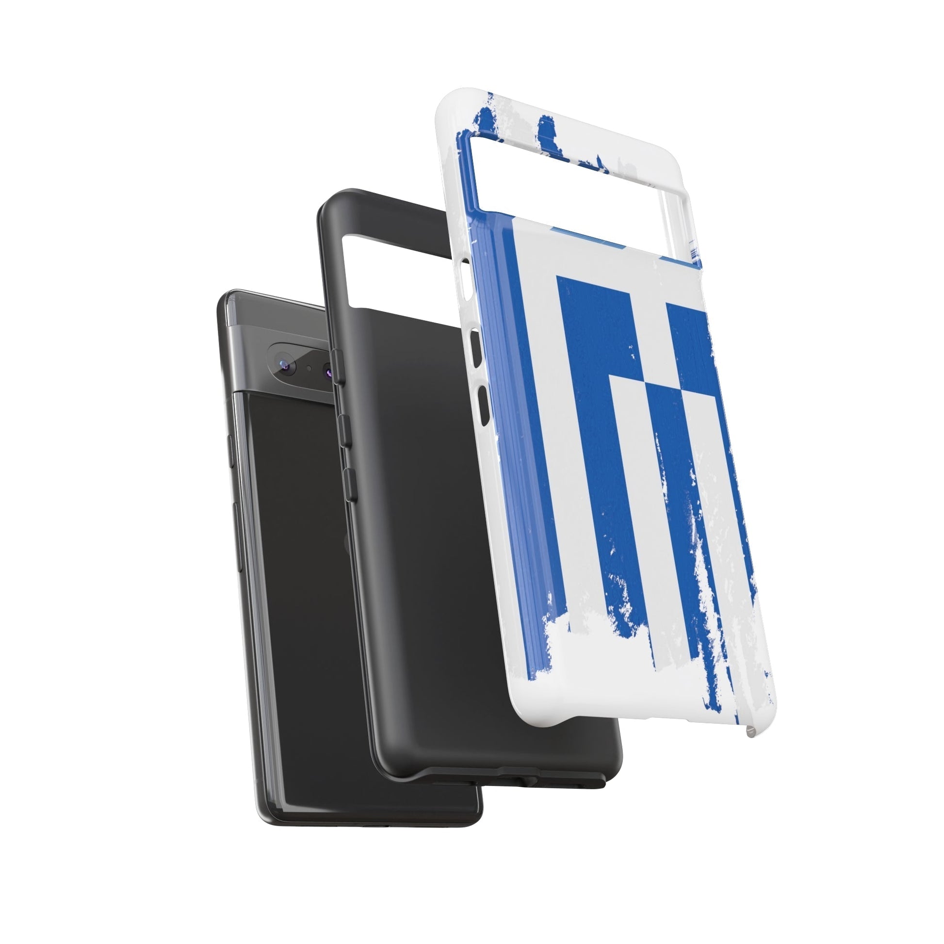 Phone Case-Greek Flag | Tough-PhoneCaseBoss-Phone-Best-Phone-Cases