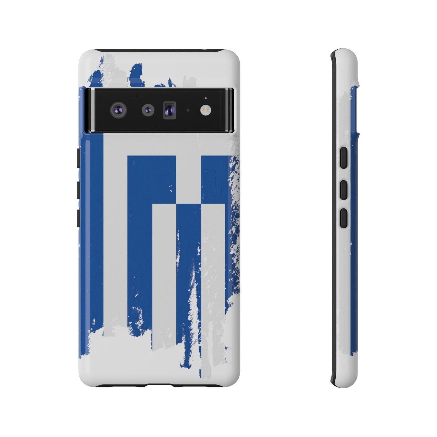 Phone Case-Greek Flag | Tough-Google Pixel 6 Pro-Glossy-PhoneCaseBoss-Phone-Best-Phone-Cases