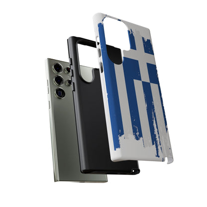 Phone Case-Greek Flag | Tough-PhoneCaseBoss-Phone-Best-Phone-Cases