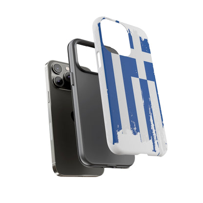 Phone Case-Greek Flag | Tough-PhoneCaseBoss-Phone-Best-Phone-Cases